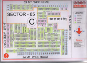 BPTP C Block Plots Map