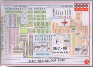 BPTP F Block Plots Map