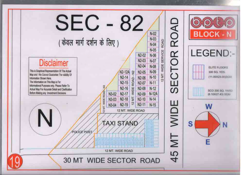 BPTP N Block Plots Map