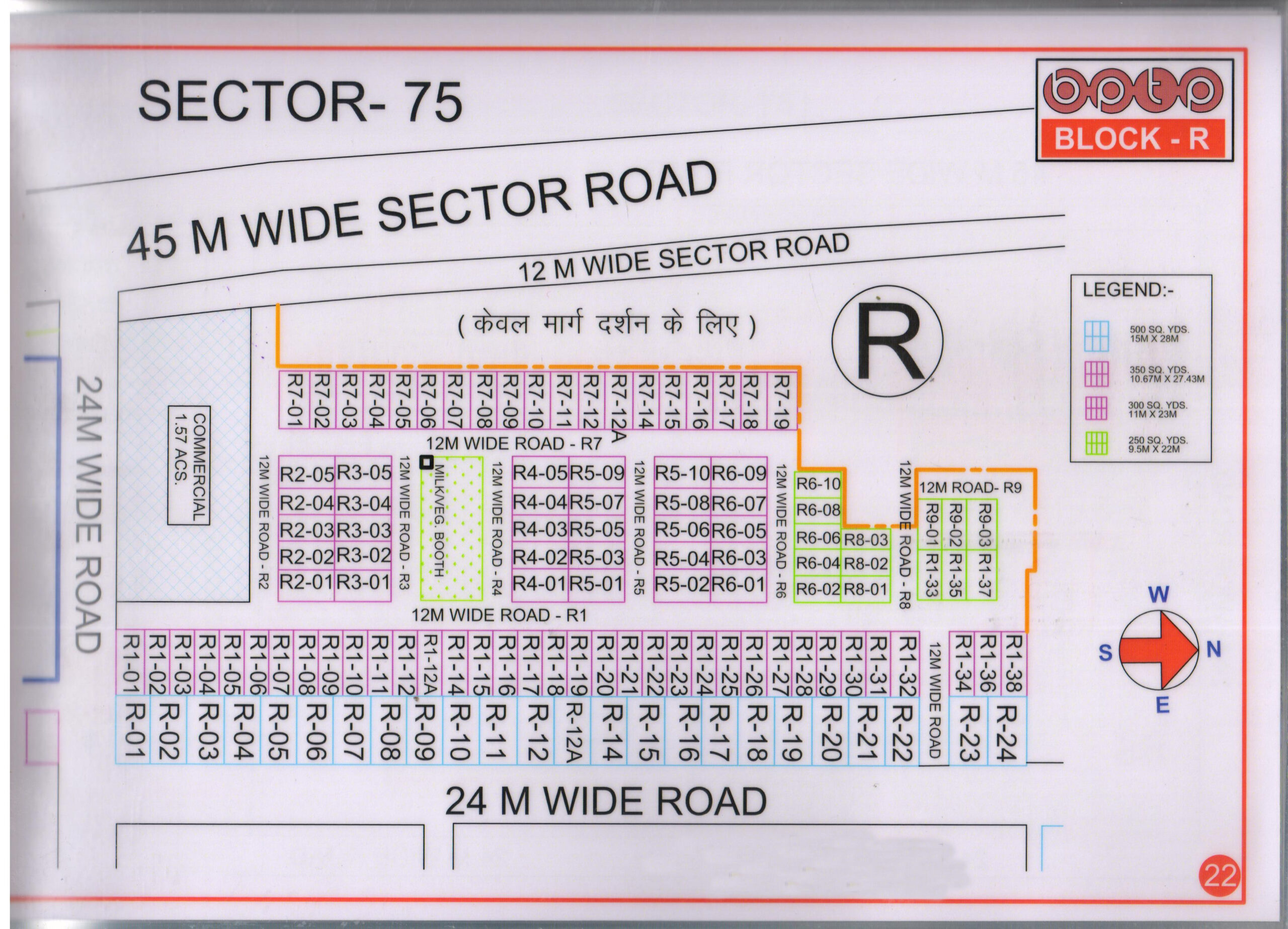 BPTP R Block Plots Map