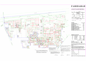 HUDA Sector 2 Faridabad Plots Map