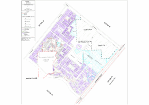 HUDA Sector 40 Gurgaon Plots Map