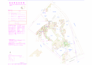 HUDA Sector 57 Part 1 Gurgaon Plots Map
