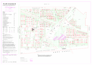HUDA Sector 64 Faridabad Plots Map