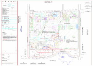 HUDA Sector 76 Faridabad Plots Map