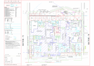 HUDA Sector 77 Faridabad Plots Map