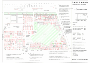 HUDA Sector 8 Faridabad Plots Map