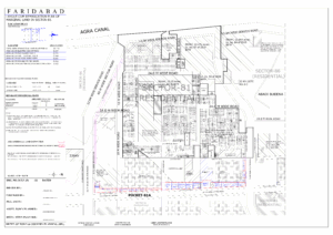 HUDA Sector 81 Faridabad Plots Map