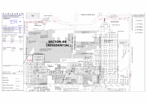 HUDA Sector 88 Faridabad Plots Map
