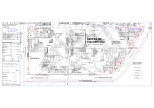 HUDA Sector 89 Faridabad Plots Map