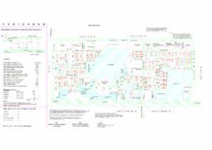 Huda Sector 15 A Faridabad Plot Map