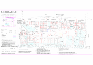 Huda Sector 16 A Faridabad Plot Map