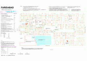 Huda Sector 16 Faridabad Plot Map