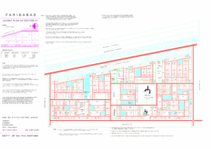 Huda Sector 17 Faridabad Plot Map